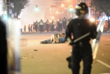 Couple Kisses During Vancouver Riot after the Canucks' NHL Championship Loss: June 15 2011