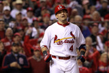 2011 World Series Game 7 - Rangers v Cardinals  St Louis  MO - October 28: Yadier Molina