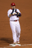 2011 World Series Game 7 - Rangers v Cardinals  St Louis  MO - October 28: Yadier Molina