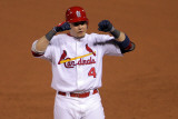 2011 World Series Game 7 - Rangers v Cardinals  St Louis  MO - October 28: Yadier Molina