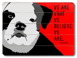 We are what we believe