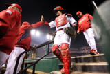 2011 World Series Game 7 - Rangers v Cardinals  St Louis  MO - October 28: Yadier Molina