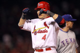 2011 World Series Game 7 - Rangers v Cardinals  St Louis  MO - October 28: Yadier Molina