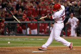 2011 World Series Game 7 - Rangers v Cardinals  St Louis  MO - October 28: Skip Schumaker