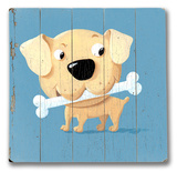 Dog with Bone