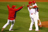 Game 7 - Rangers v Cardinals  St Louis  MO - October 28: Rafael Furcal and Albert Pujols