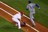 Game 7 - Rangers v Cardinals  St Louis  MO - October 28: Matt Harrison and Albert Pujols