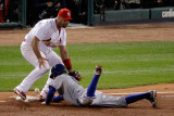 Game 7 - Rangers v Cardinals  St Louis  MO - October 28: Ian Kinsler and Albert Pujols