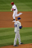Game 7 - Rangers v Cardinals  St Louis  MO - October 28: Allen Craig and Matt Harrison
