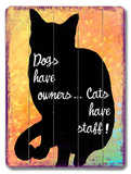 Dogs have owners