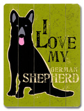I Love My German Shepherd