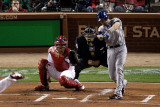 2011 World Series Game 7 - Rangers v Cardinals  St Louis  MO - October 28: Michael Young