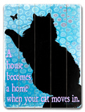 Cat moves in
