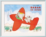 Babar en Avion