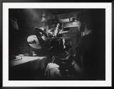Two Guitarists and Vocalist Entertaining at Club Chez Genevieve