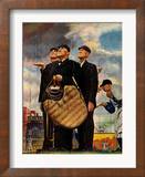 "Bottom of the Sixth"  (Three Umpires)  April 23 1949
