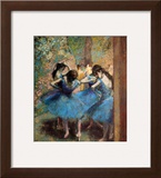 Dancers in Blue  c1895
