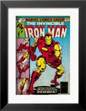 Marvel Comics Retro: The Invincible Iron Man Comic Book Cover 126  Suiting Up for Battle (aged)