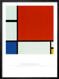 Composition with Red Blue Yellow