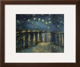 Starry Night over the Rhone  c1888