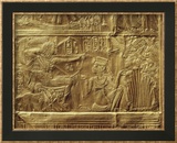 Detail from the Golden Shrine  Tutankhamun's Treasure