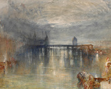 Lucerne by moonlight