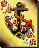 Anchor & Flowers