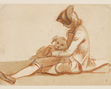 Boy with a dog
