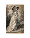 Chalk study of a Lady