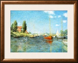 Red Boats at Argenteuil  c1875