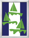 Green Sail Boats