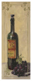 Red Wine with Grapes