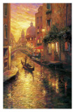 Gondola in Sunset  Venice