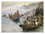 Lewis and Clark on the Lower Columbia