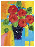 Spring Blooms In Blue Vase II