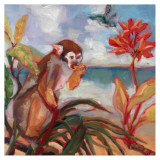 Small Monkey on a Beach II