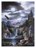 Moonlit Eagle