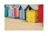 Brighton Bathing Boxes  Victoria  Australia