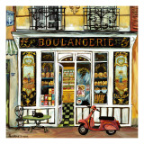 Boulangerie and Red Scooter