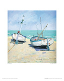 Two Moored Boats