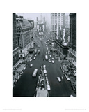 Broadway and 7th Avenue at Times Square  New York