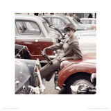 Model & Car  Vogue October 1959