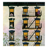 "Apartment Clarinetist"  April 19  1958