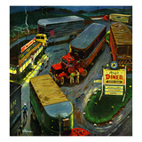 "Truck Stop Diner"  October 10  1953