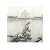 Taj Mahal  India  Vogue 1956