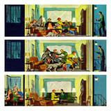 "Hurried Clean-up"  October 24  1953