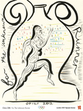 2012 Olympics-Chris Ofili-For the Unknown Runner
