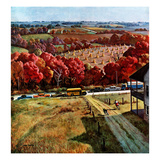 "Running to Meet the Bus"  October 12  1957