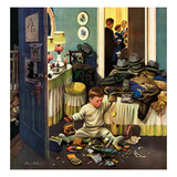 "Toddler Empties Purses"  November 22  1952