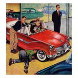 "Automobile Showroom"  December 8  1956